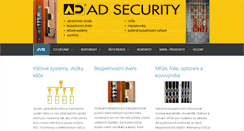 Desktop Screenshot of adsecurity.cz